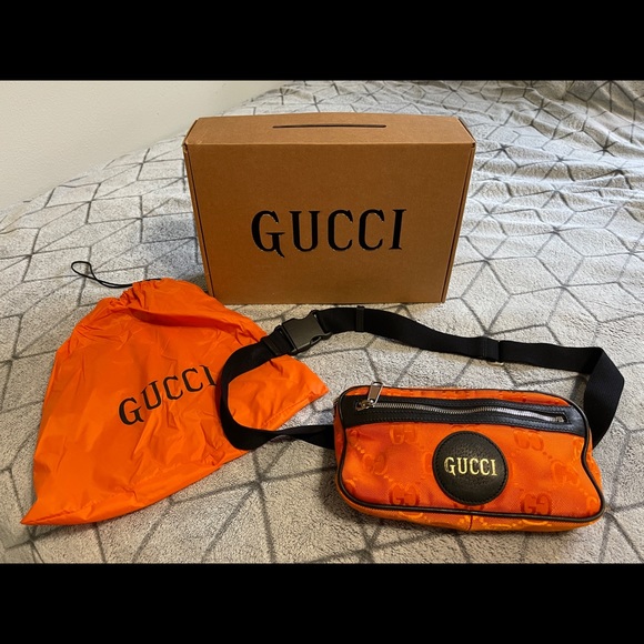 Lightly used Gucci nylon belt bag for sale - Picture 1 of 3